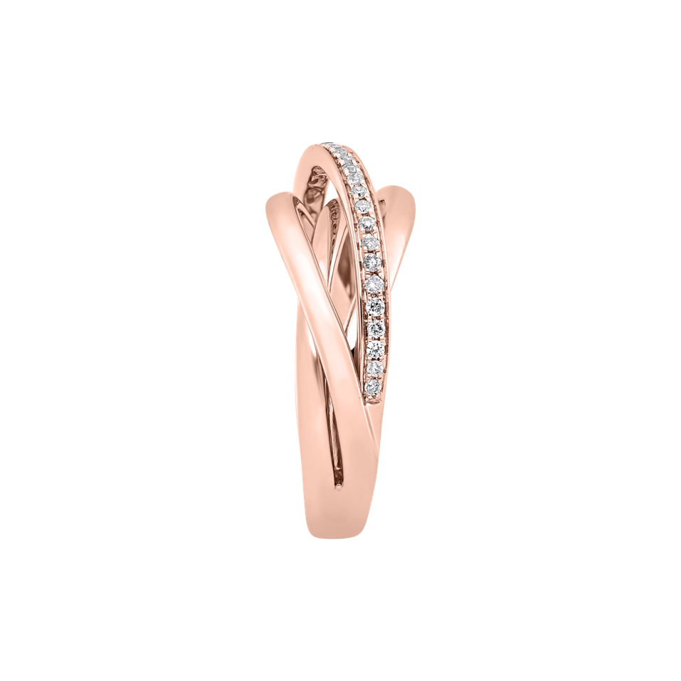 Prsteň s diamantmi Heaven Ray