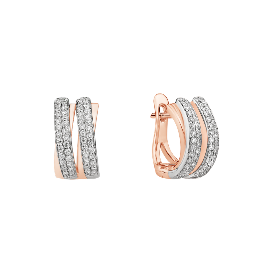 Náušnice s diamantmi Dream Pleasure