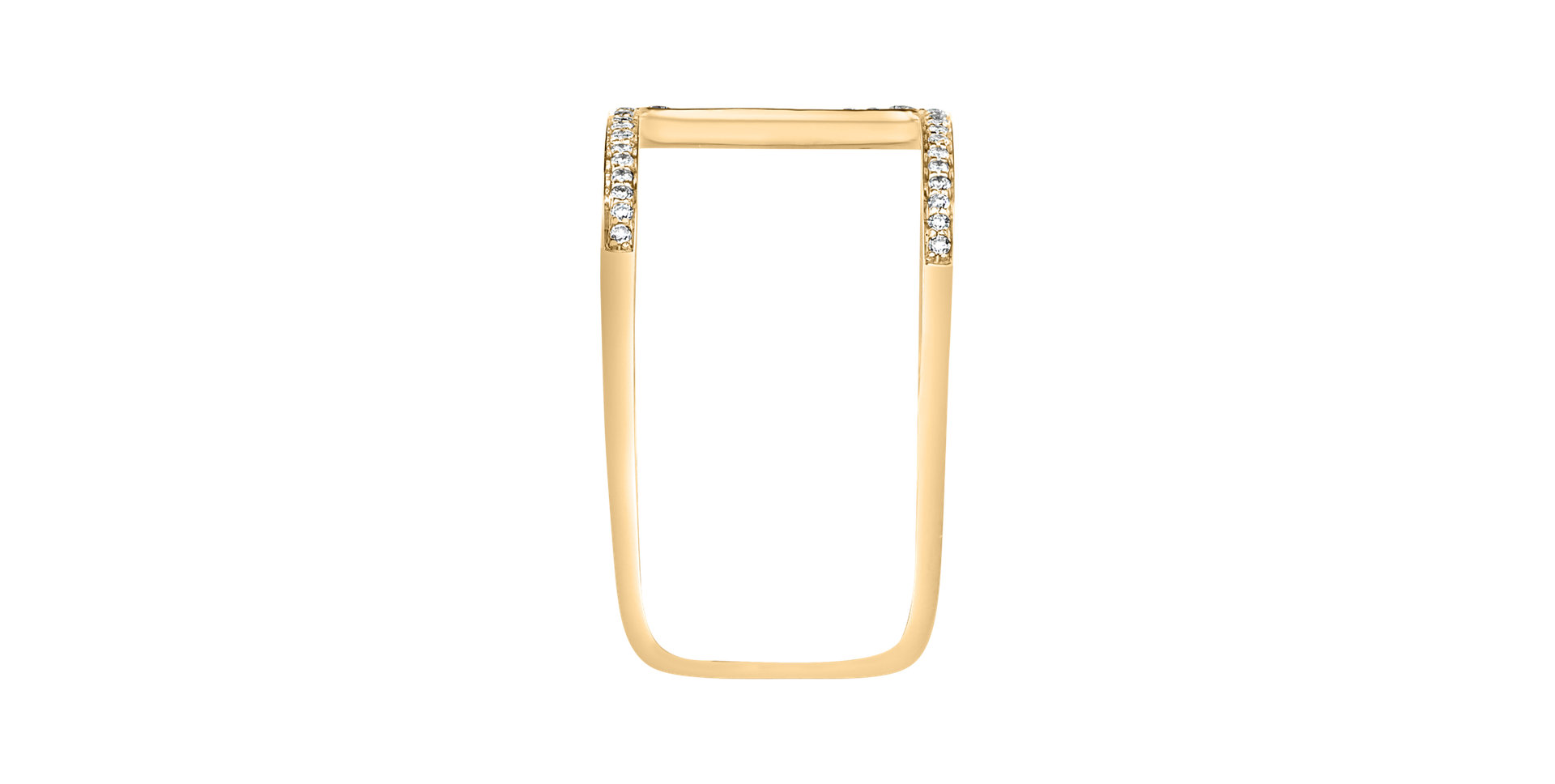 Prsteň s diamantmi Simply Luxury