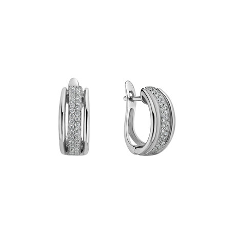 Náušnice s diamantmi Daylight Glory