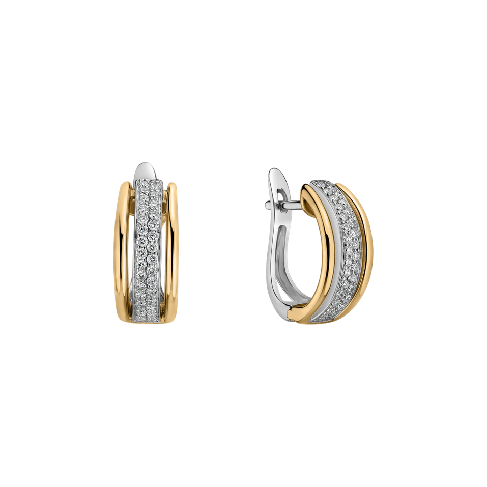 Náušnice s diamantmi Daylight Glory