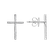 Náušnice s diamantmi Shimmering Cross3