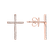 Náušnice s diamantmi Shimmering Cross3