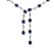 Náhrdelník s diamantmi a zafírmi Sapphire Ribbon3