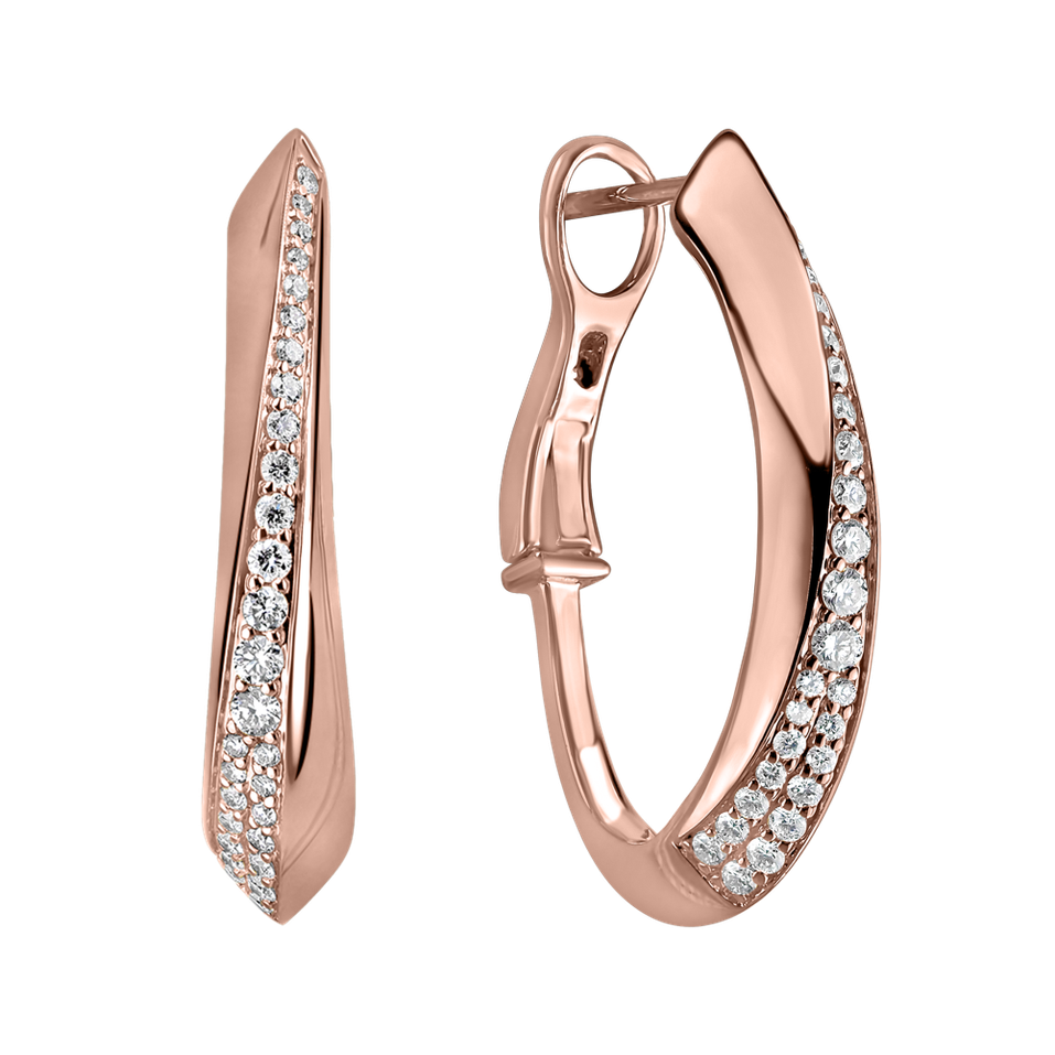 Náušnice s diamantmi Bodhi