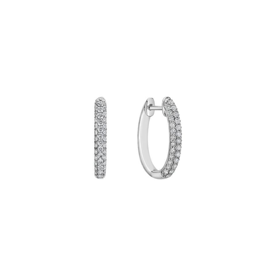 Náušnice s diamantmi Grandiose Dew