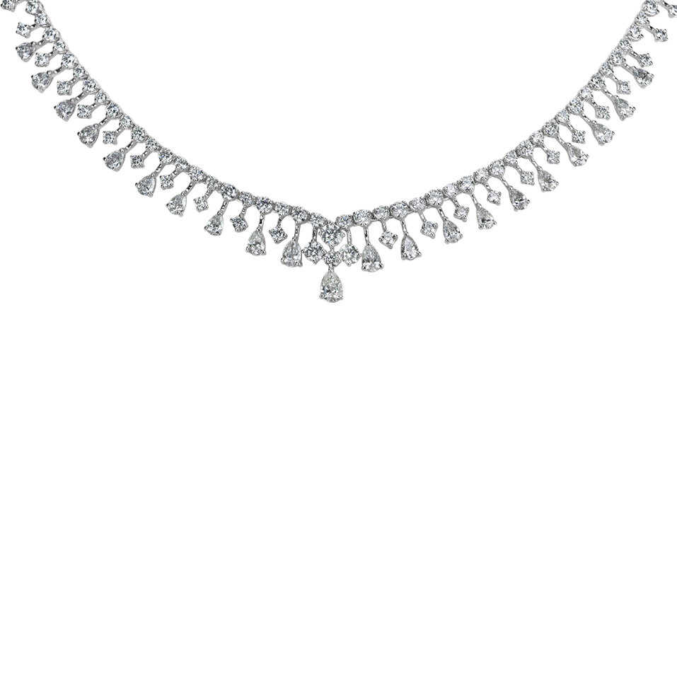 Náhrdelník s diamantmi Posh Splendor
