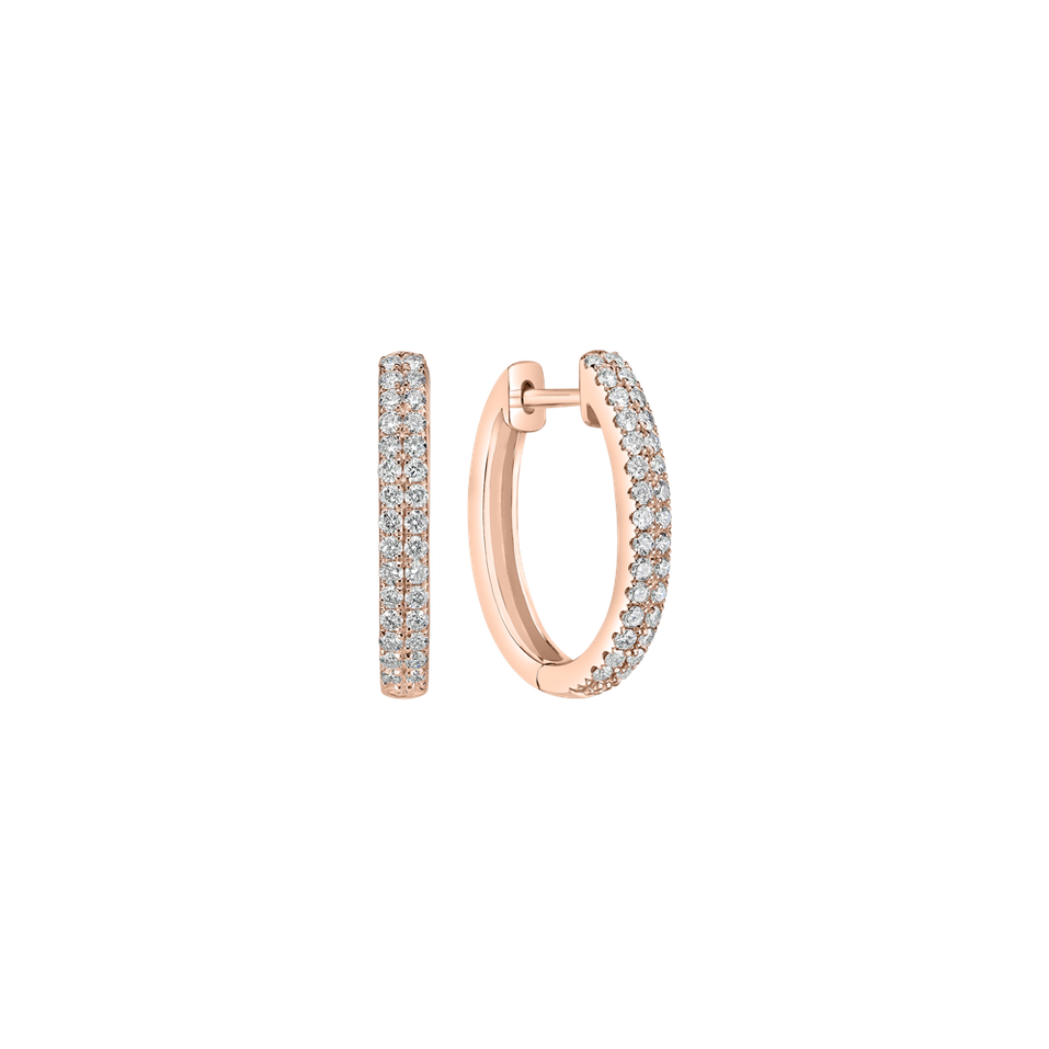 Náušnice s diamantmi Seductive Desire