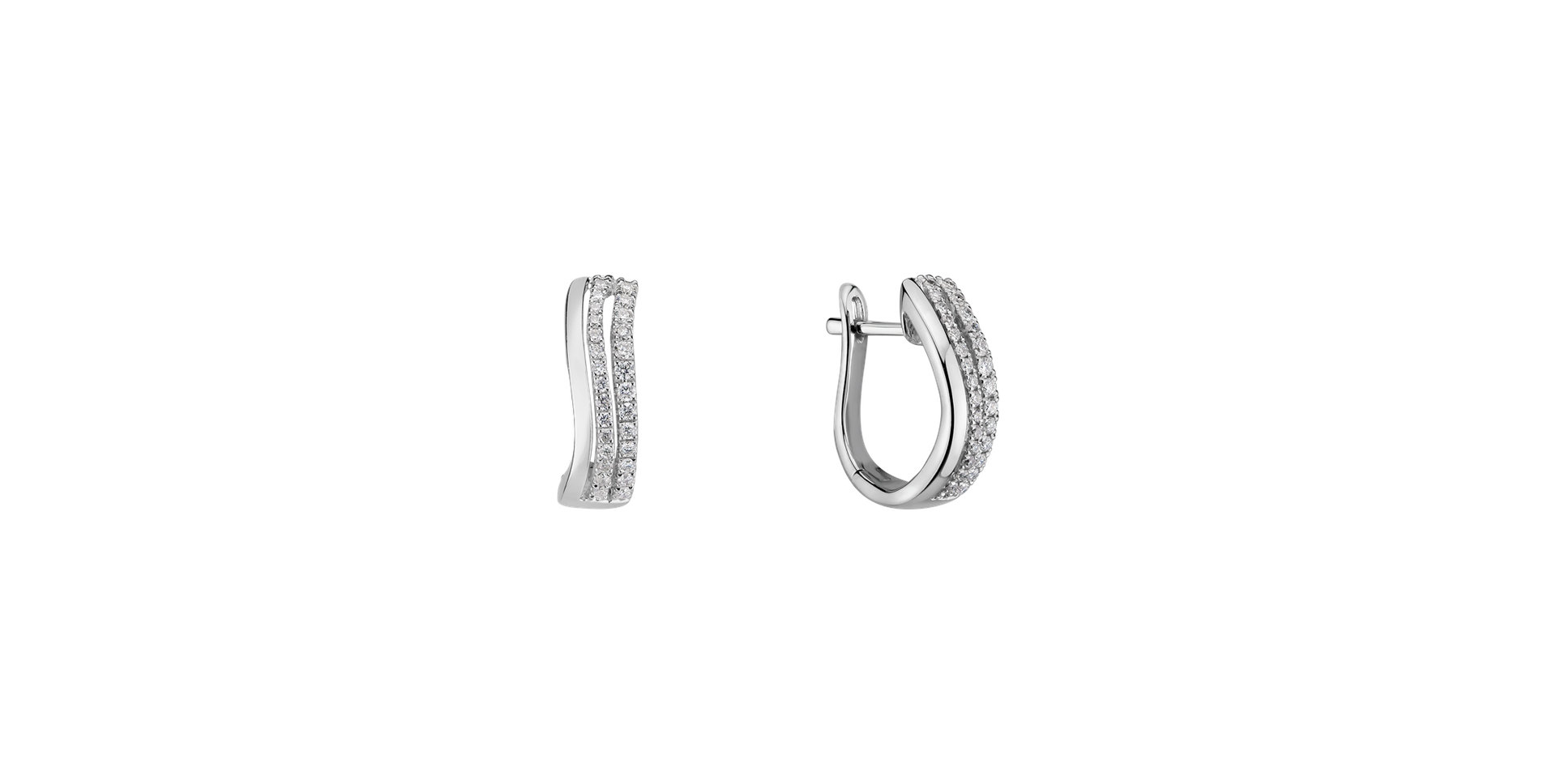 Náušnice s diamantmi Always Splendor