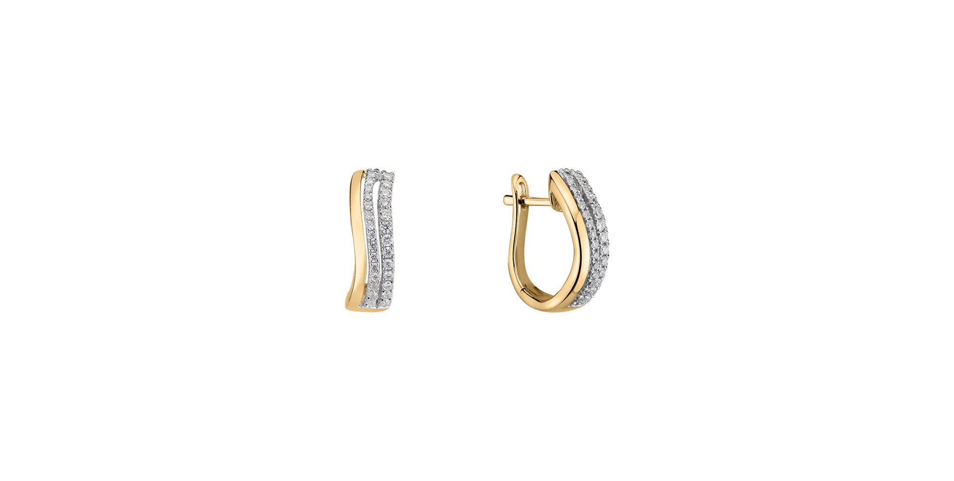 Náušnice s diamantmi Always Splendor