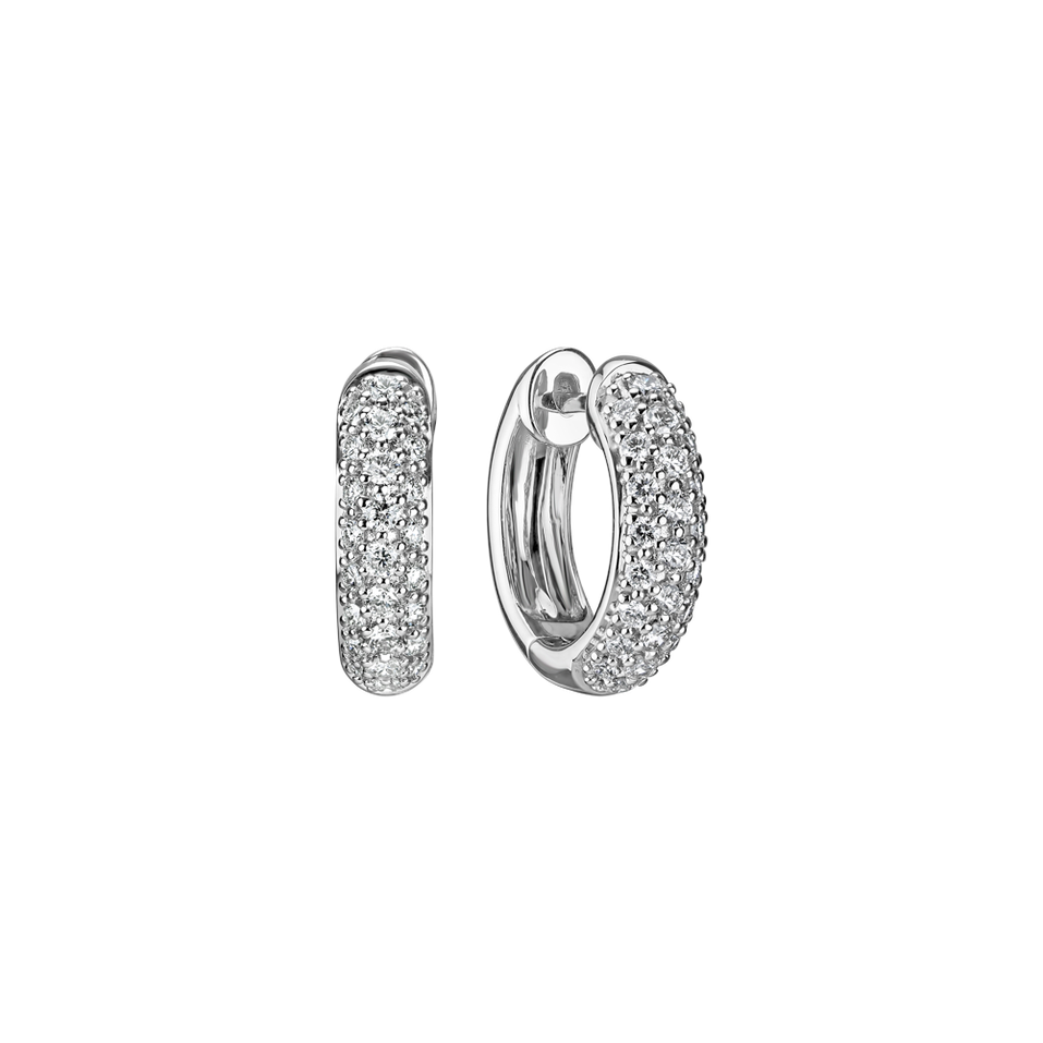 Náušnice s diamantmi Duchess Poem