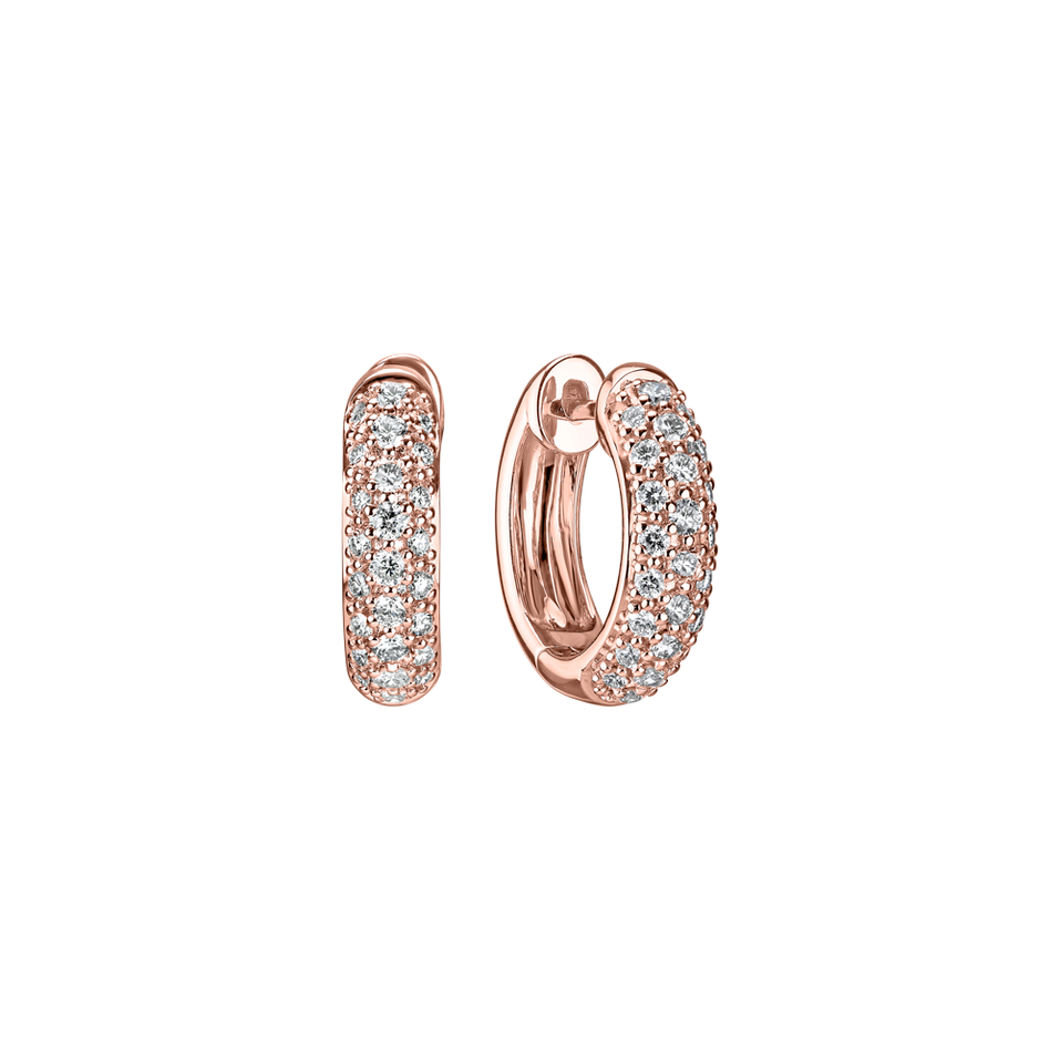 Náušnice s diamantmi Duchess Poem