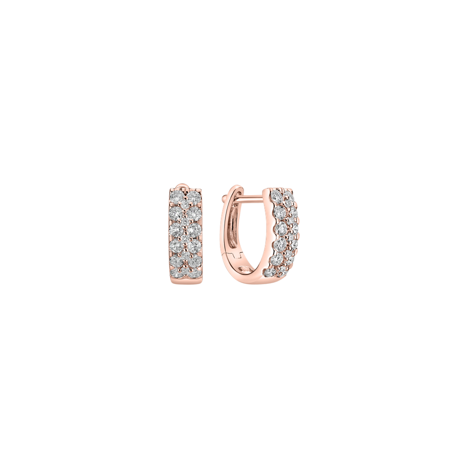 Náušnice s diamantmi Sky Czarina