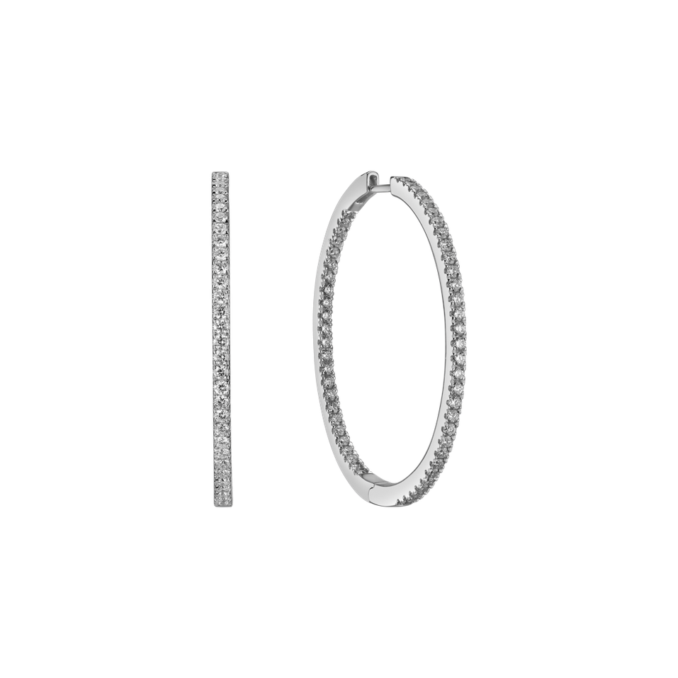 Náušnice s diamantmi Personal Sunray