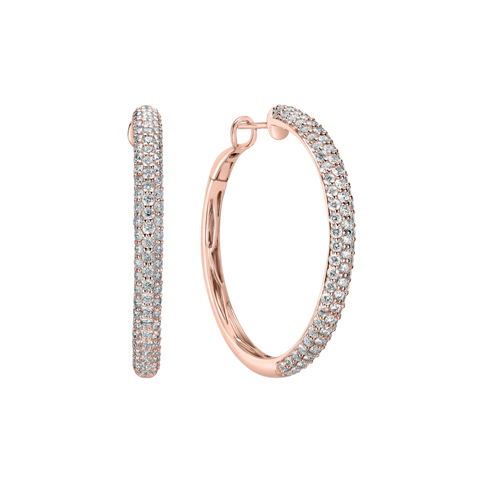 Náušnice s diamantmi Shine Fantasy