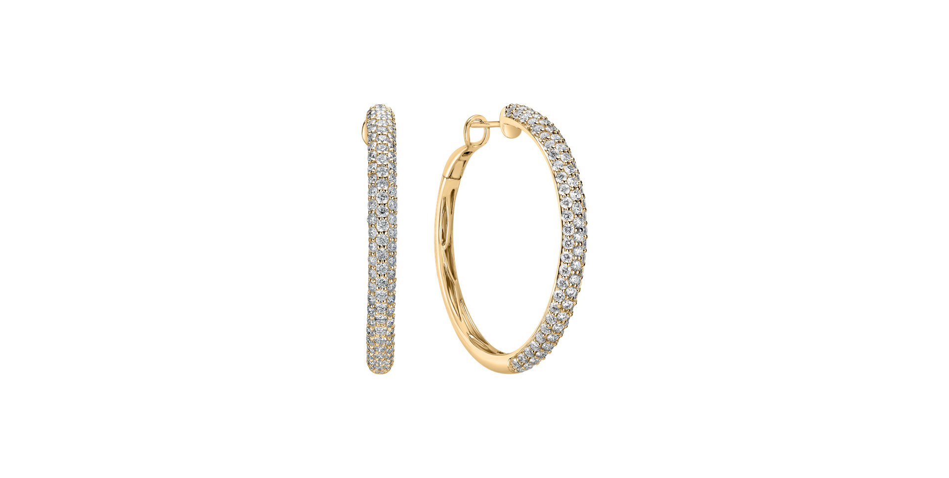 Náušnice s diamantmi Shine Fantasy