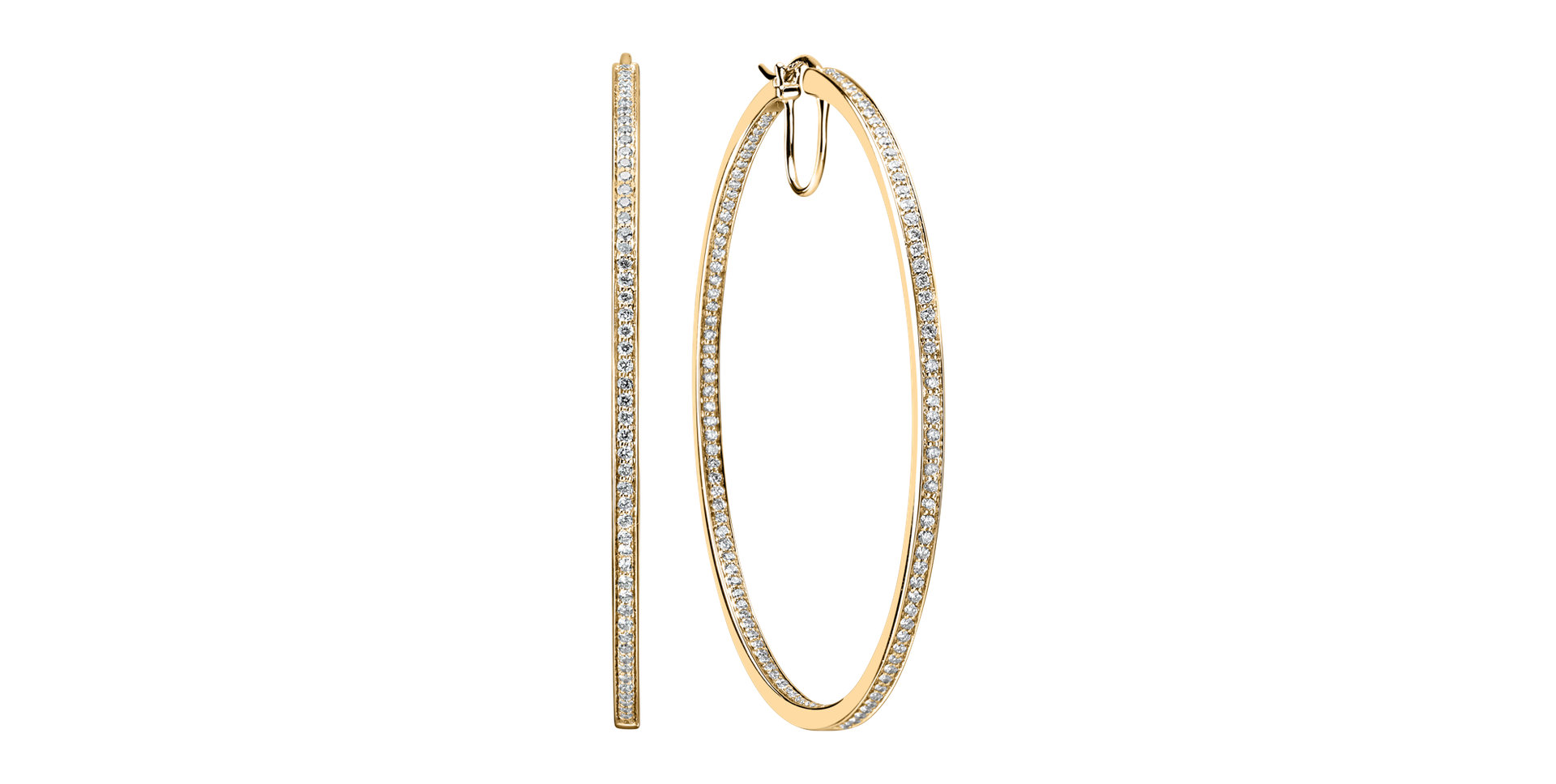 Náušnice s diamantmi Tender Touch