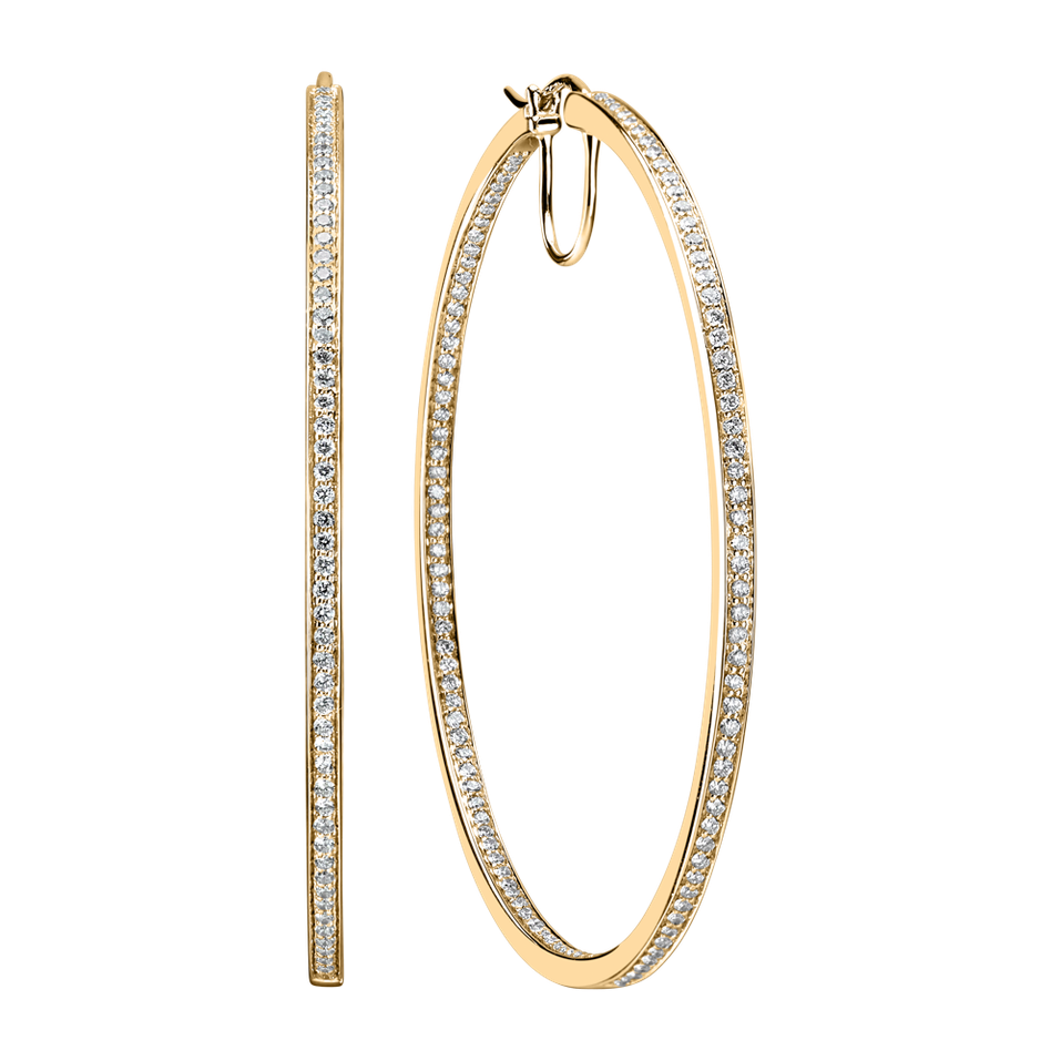 Náušnice s diamantmi Tender Touch