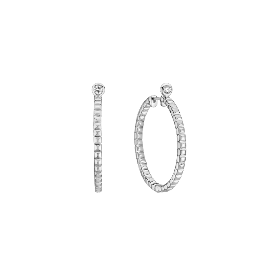 Náušnice s diamantom Sweet Oath