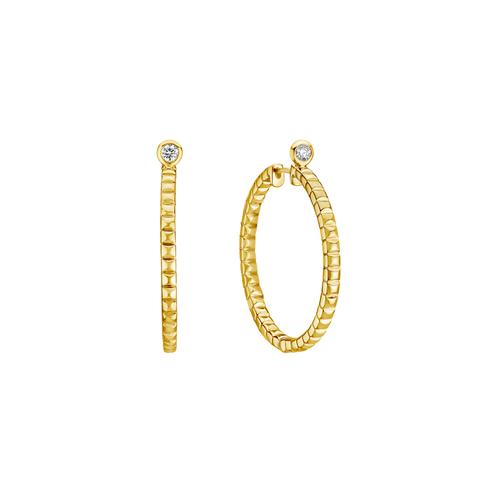 Náušnice s diamantom Sweet Oath