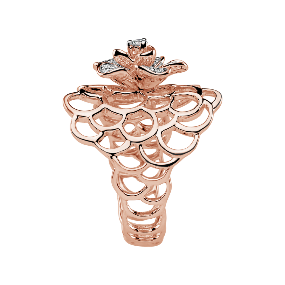 Prsteň s diamantmi Blooming Beauty