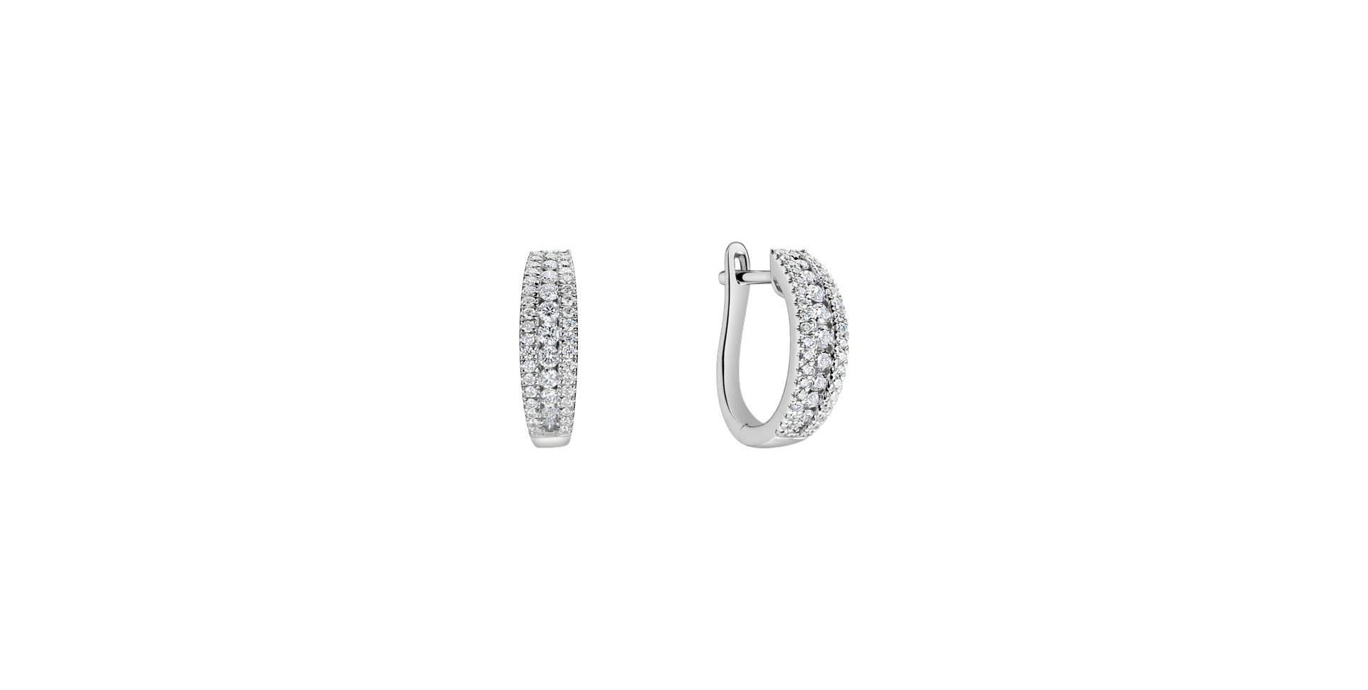 Náušnice s diamantmi Vesper Pleasure