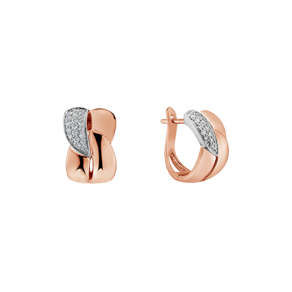 Náušnice s diamantmi Karolina