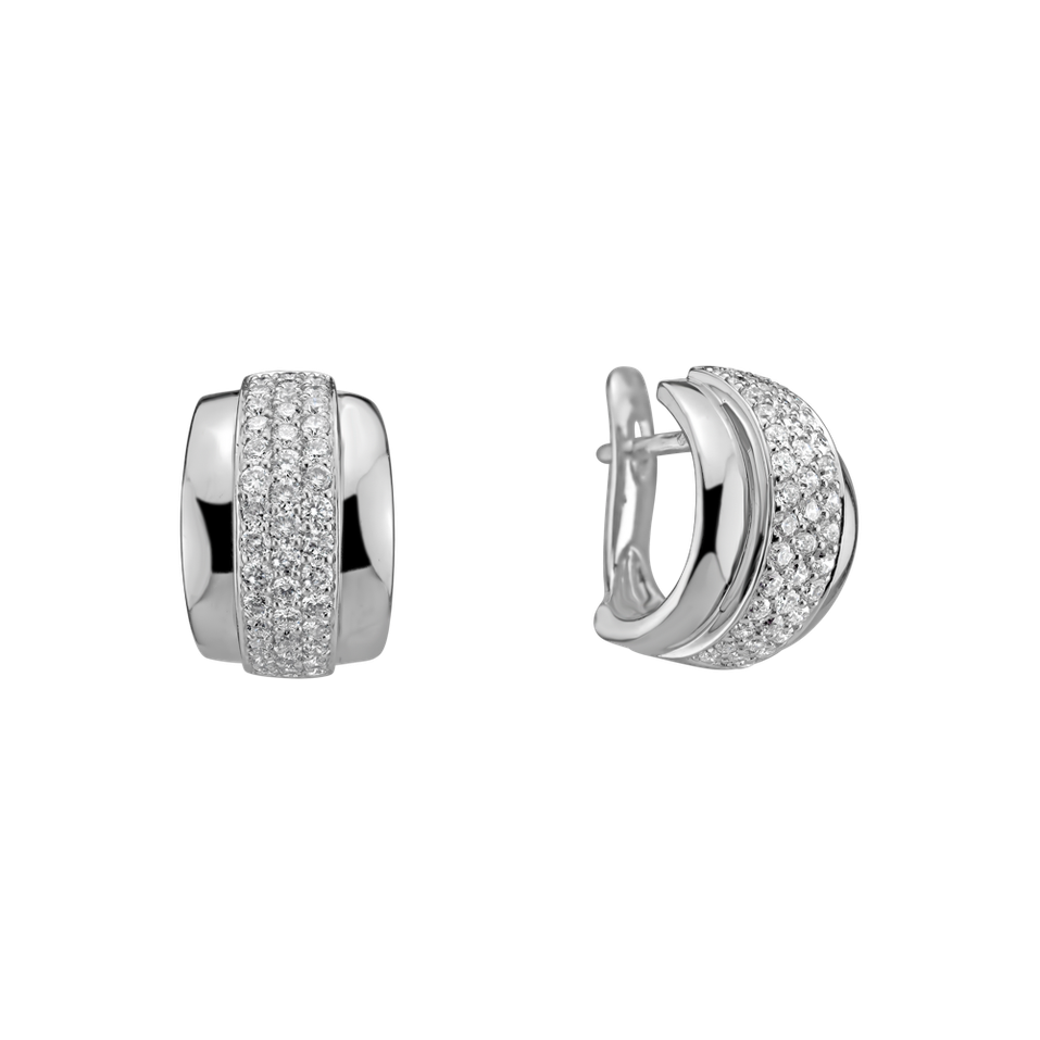 Náušnice s diamantmi Vincent