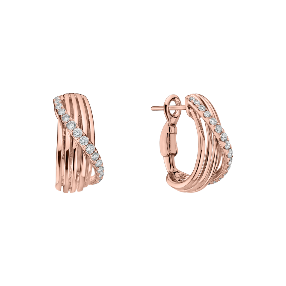 Náušnice s diamantmi Morwenna