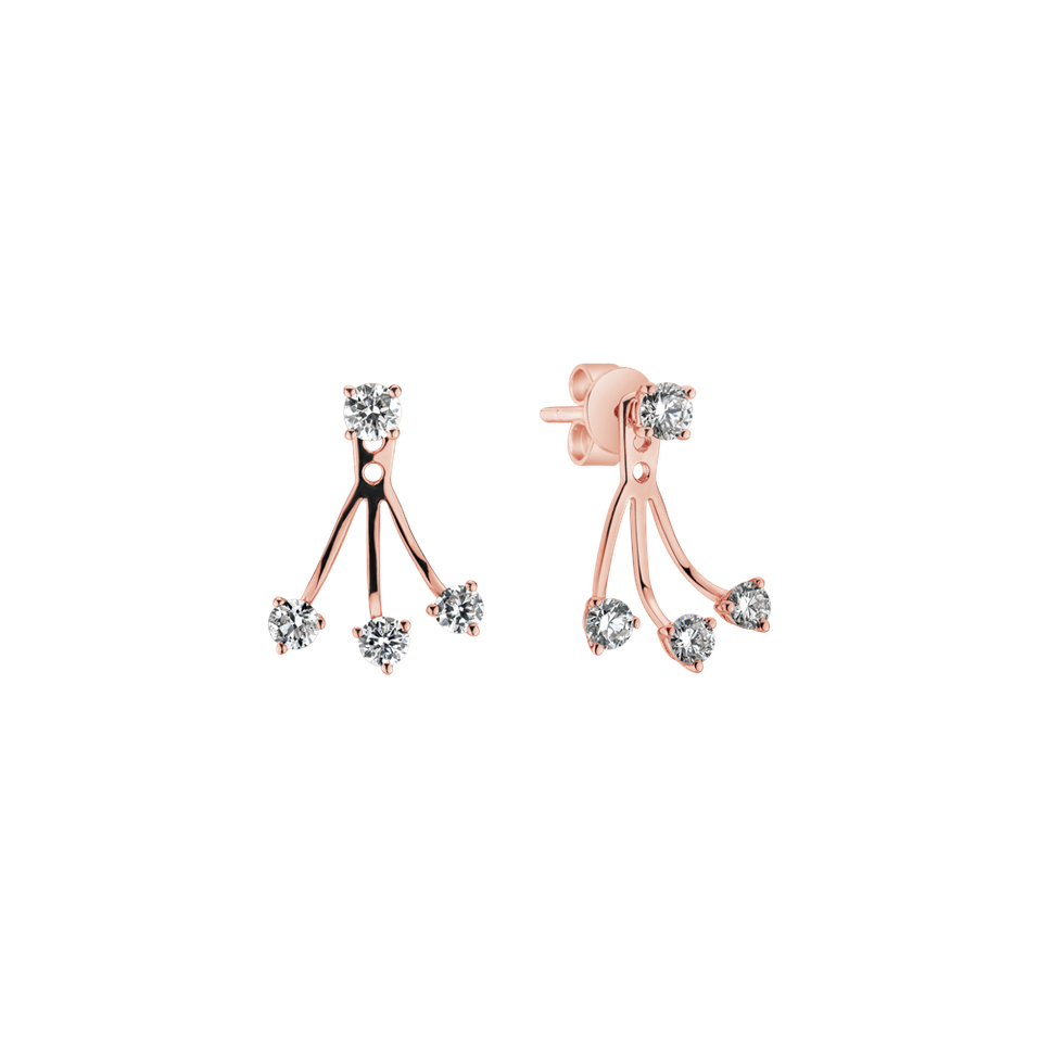 Náušnice s diamantmi Eoman