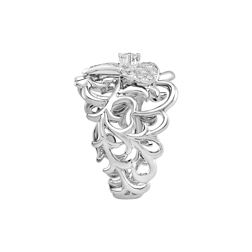 Prsteň s diamantmi Raya