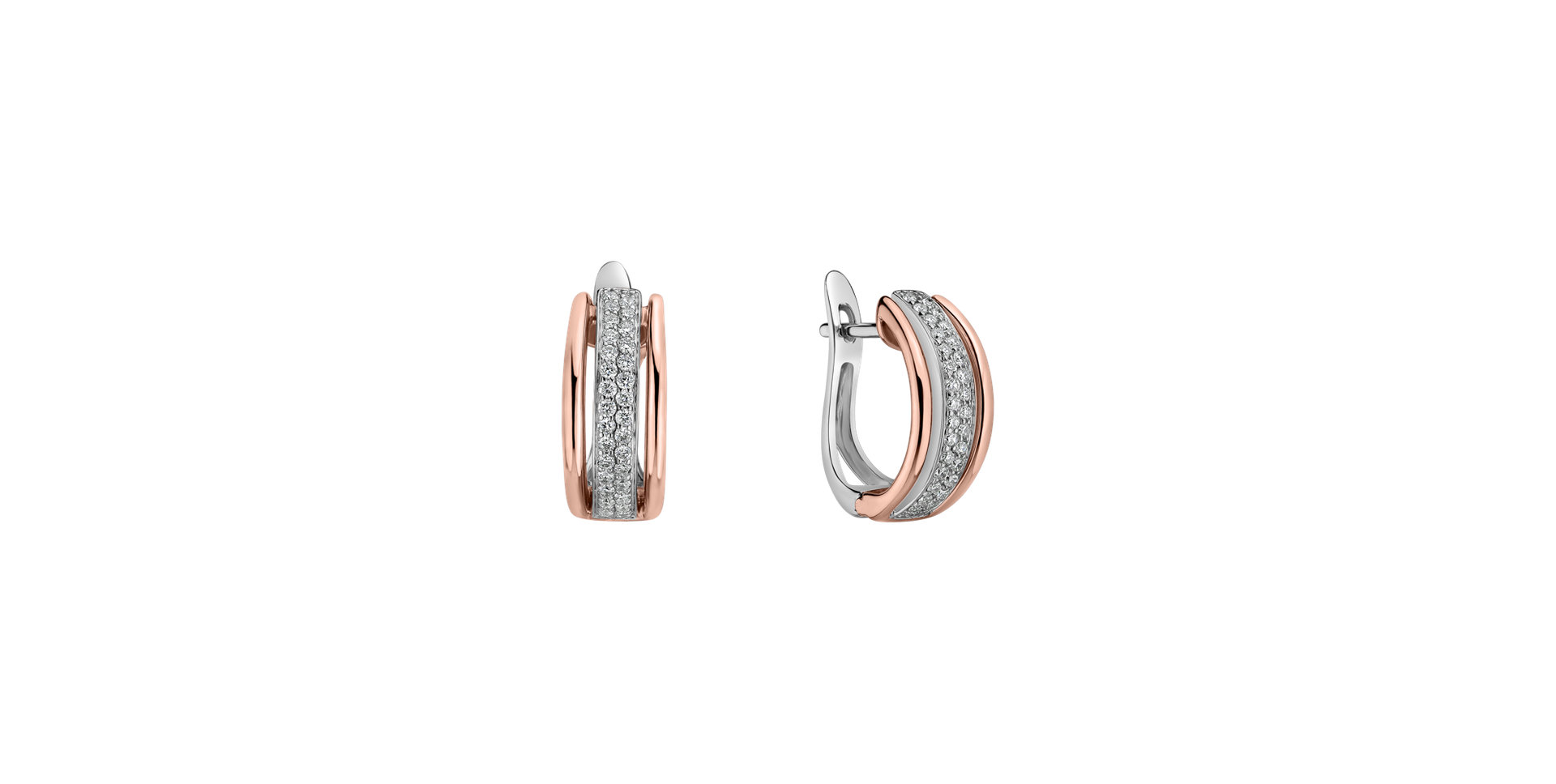 Náušnice s diamantmi Daylight Glory