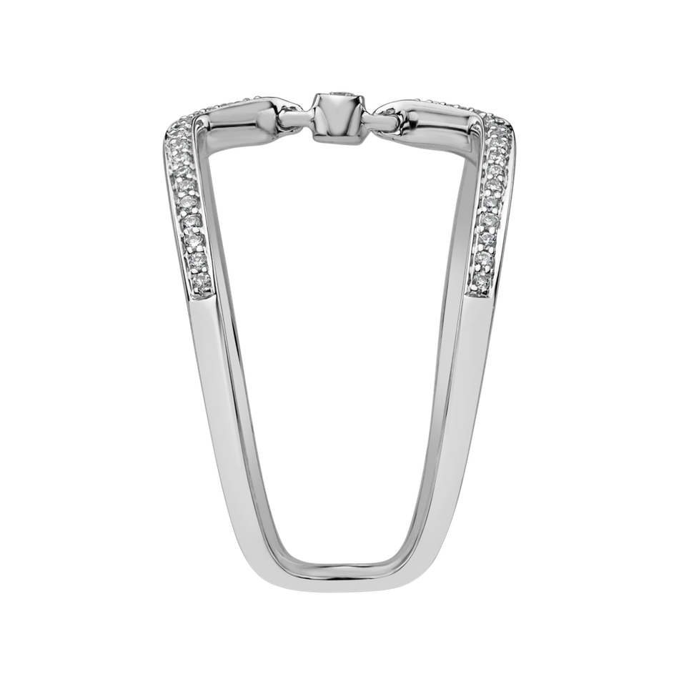 Prsteň s diamantmi Sun Choker