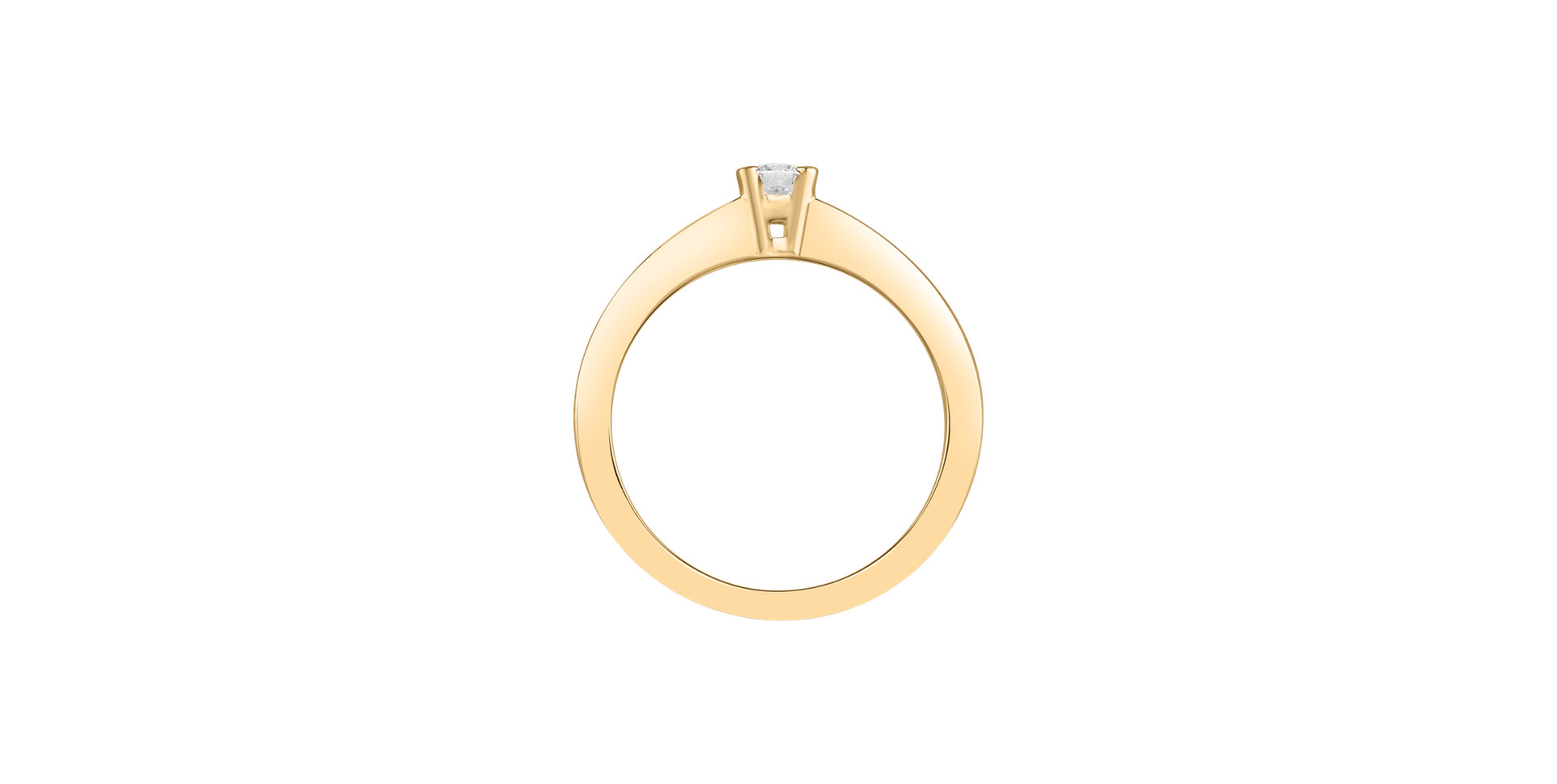 Prsteň s diamantom Vesper Sky