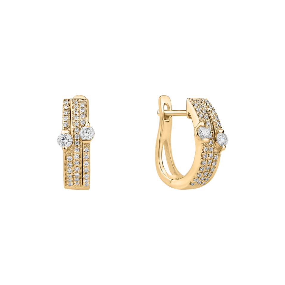 Náušnice s diamantmi Alchemy Essence