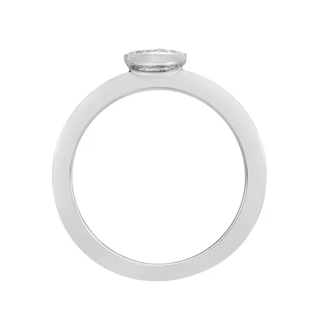 Prsteň s diamantmi Infinite Circle