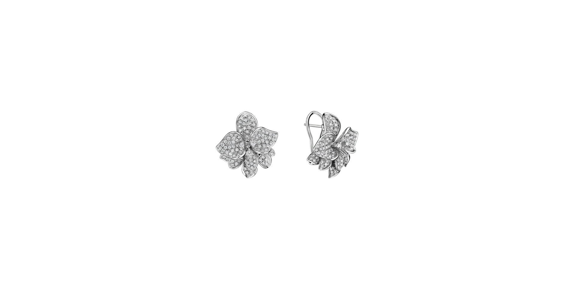 Náušnice s diamantmi Atlas