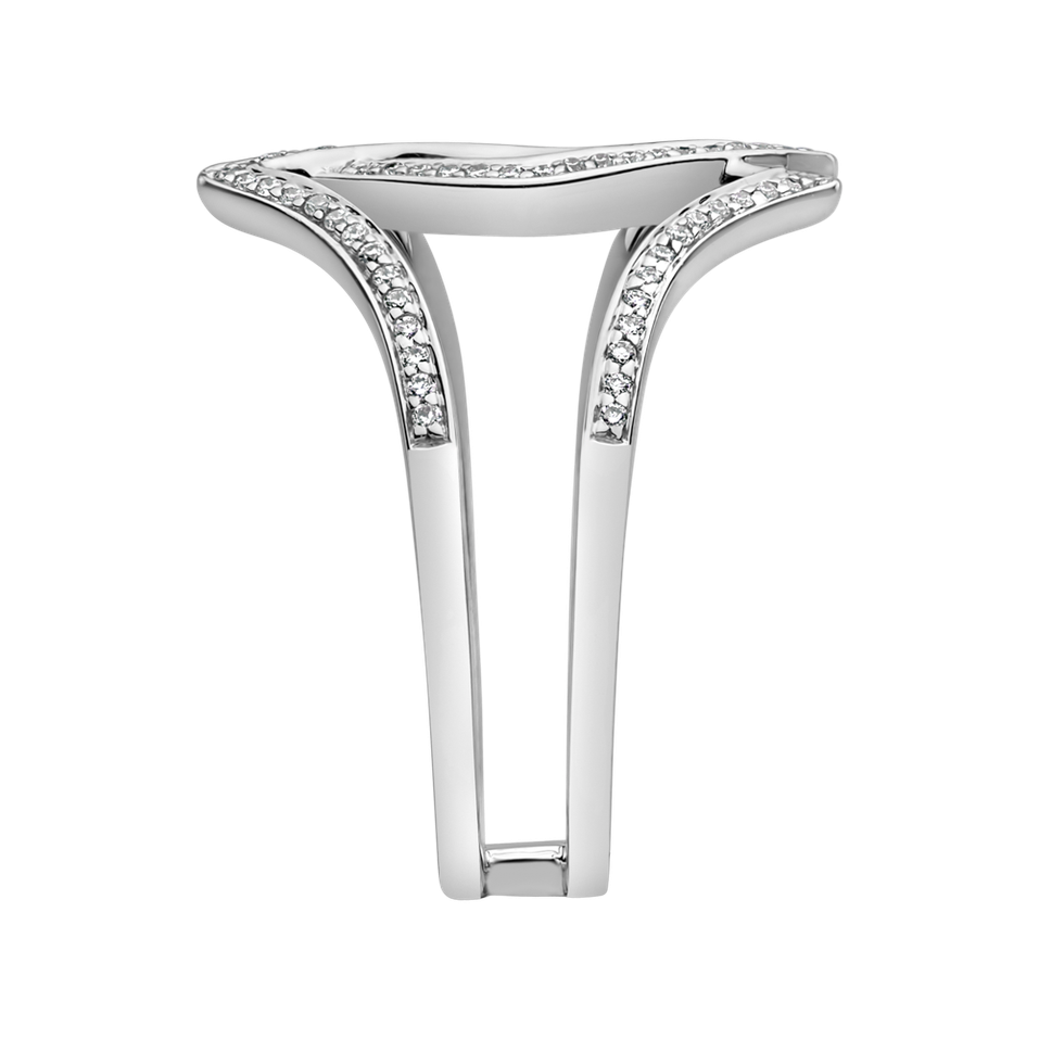 Prsteň s diamantmi Peaceful Charm