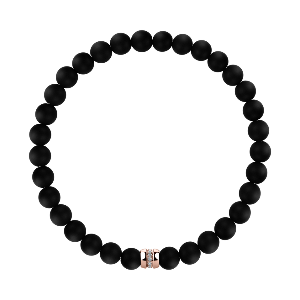 Náramok s diamantmi a achátmi Oracle