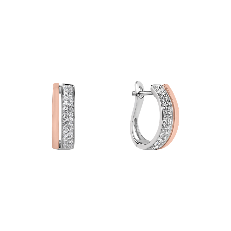 Náušnice s diamantmi Moonlight Spirit