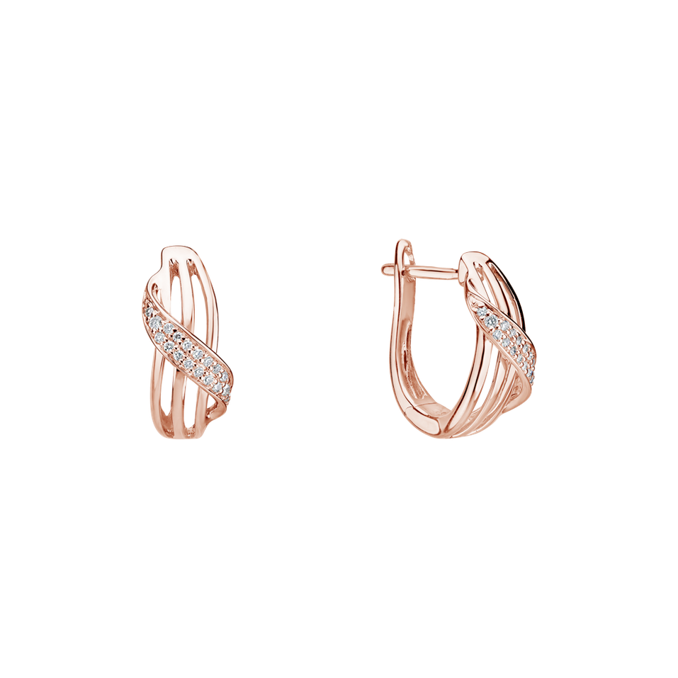 Náušnice s diamantmi Star Essence