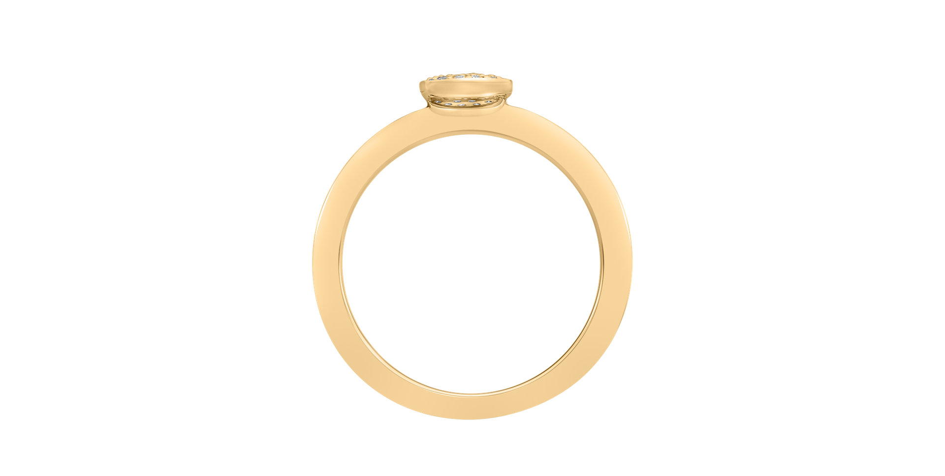 Prsteň s diamantmi Infinite Circle
