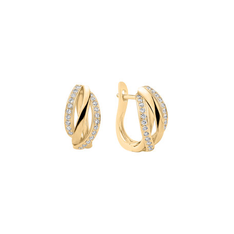 Náušnice s diamantmi Amazing Passion