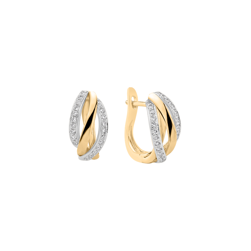 Náušnice s diamantmi Amazing Passion