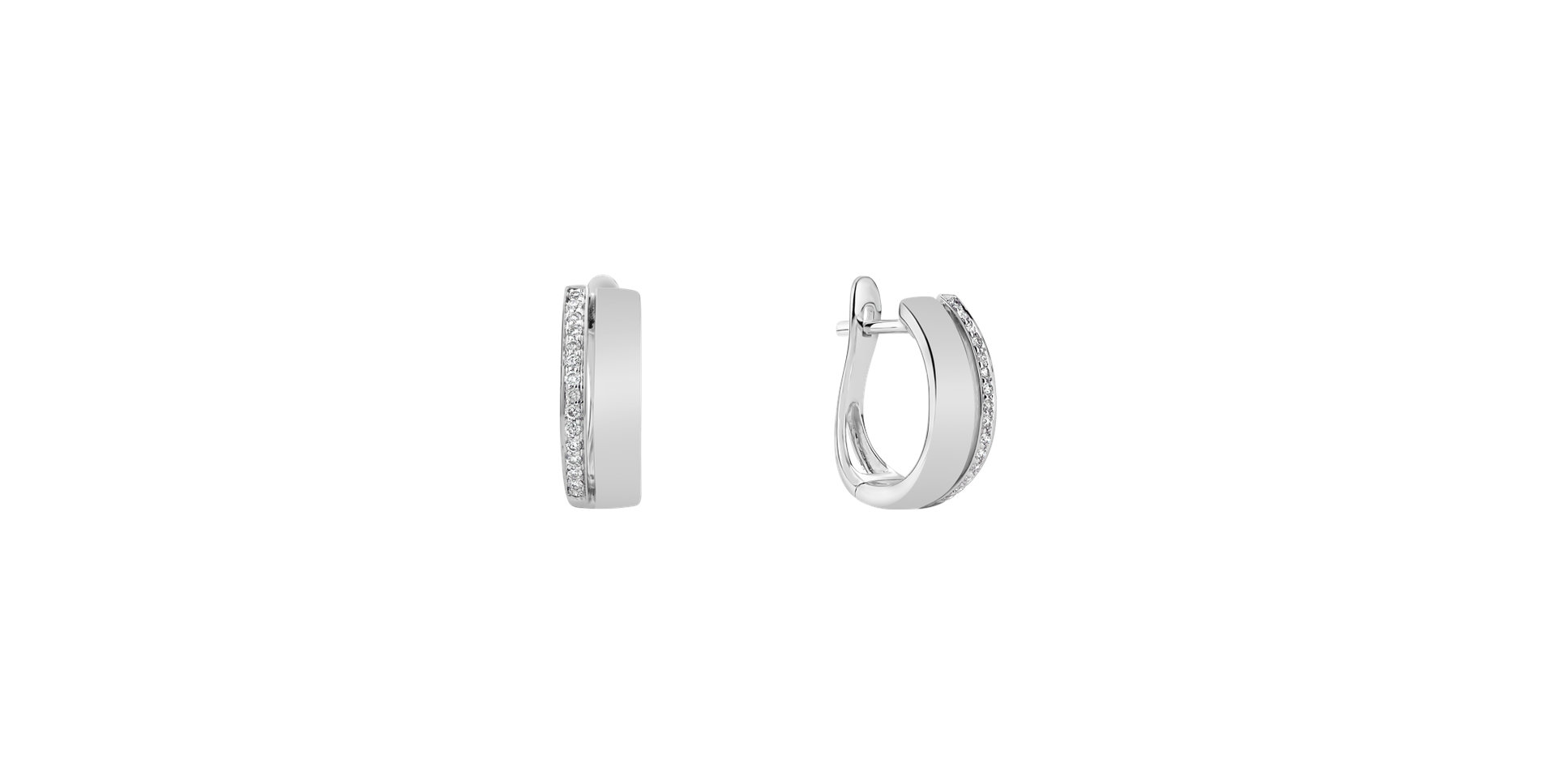 Náušnice s diamantmi Moonlight Spirit