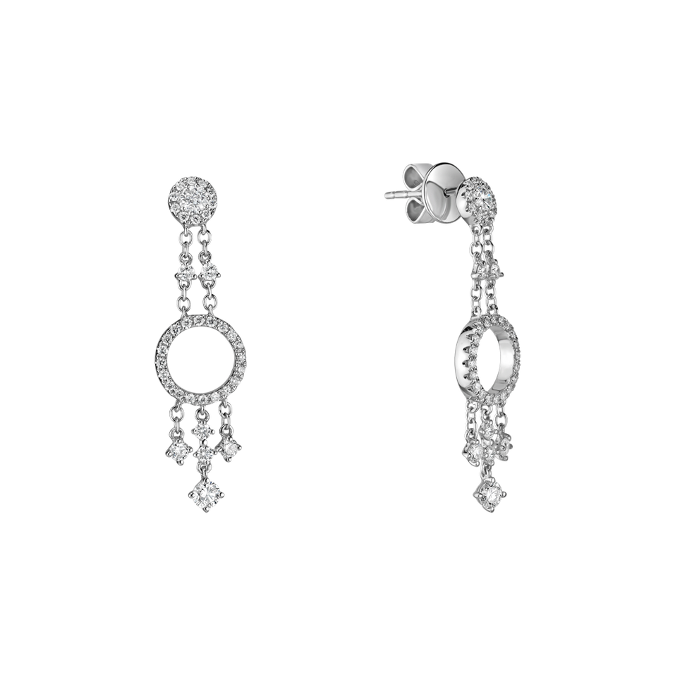 Náušnice s diamantmi Zeeshan