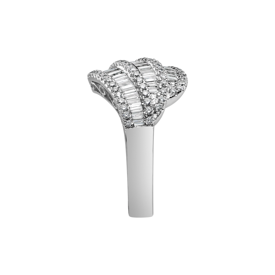 Prsteň s diamantmi Perpetua