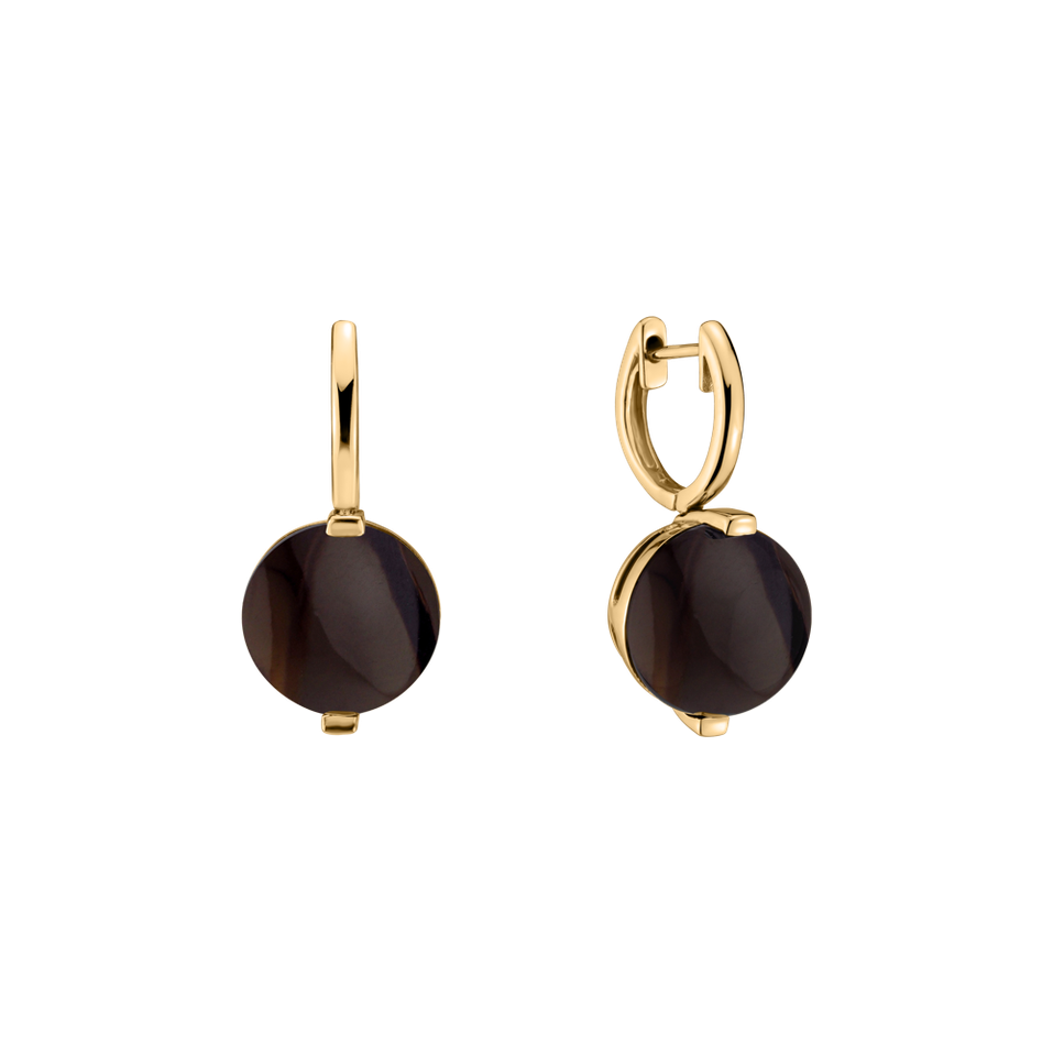 Náušnice s quartzom Space Signature