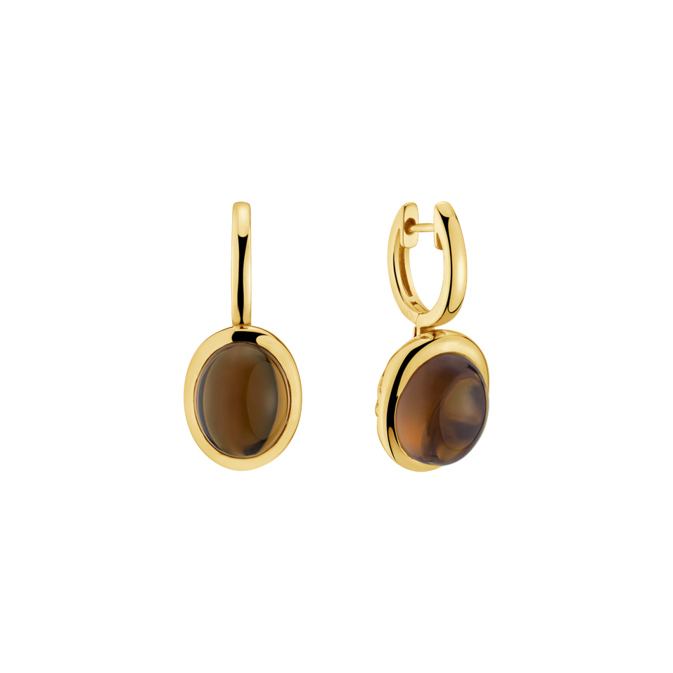 Náušnice s quartzom Alchemy Heaven