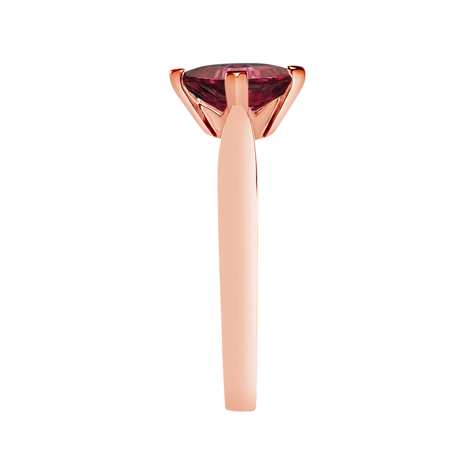 Prsteň s rhodolitom Bonbon